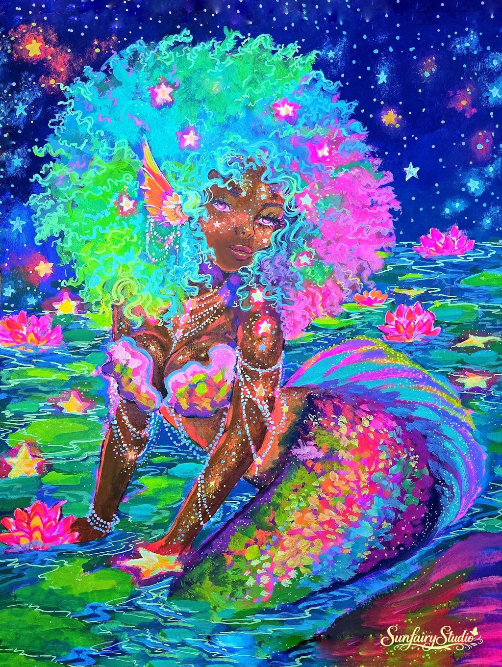 Lunelle Starlit Mermaid [ORIGINAL PIECE]