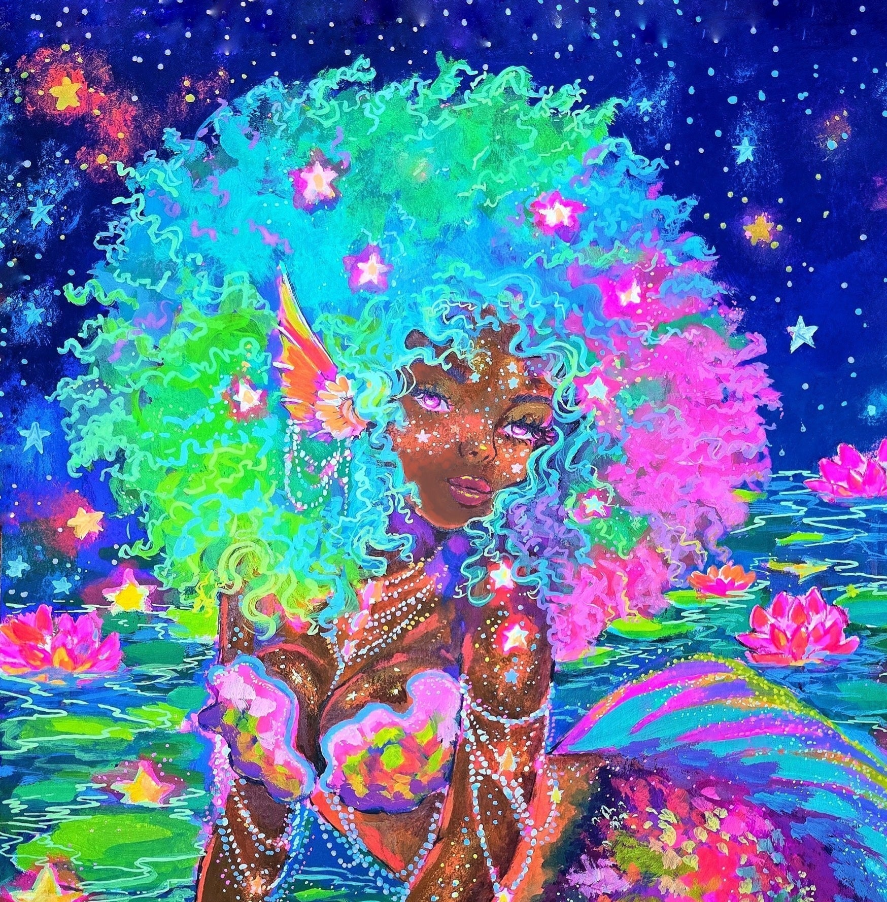 Lunelle Starlit Mermaid [ORIGINAL PIECE]