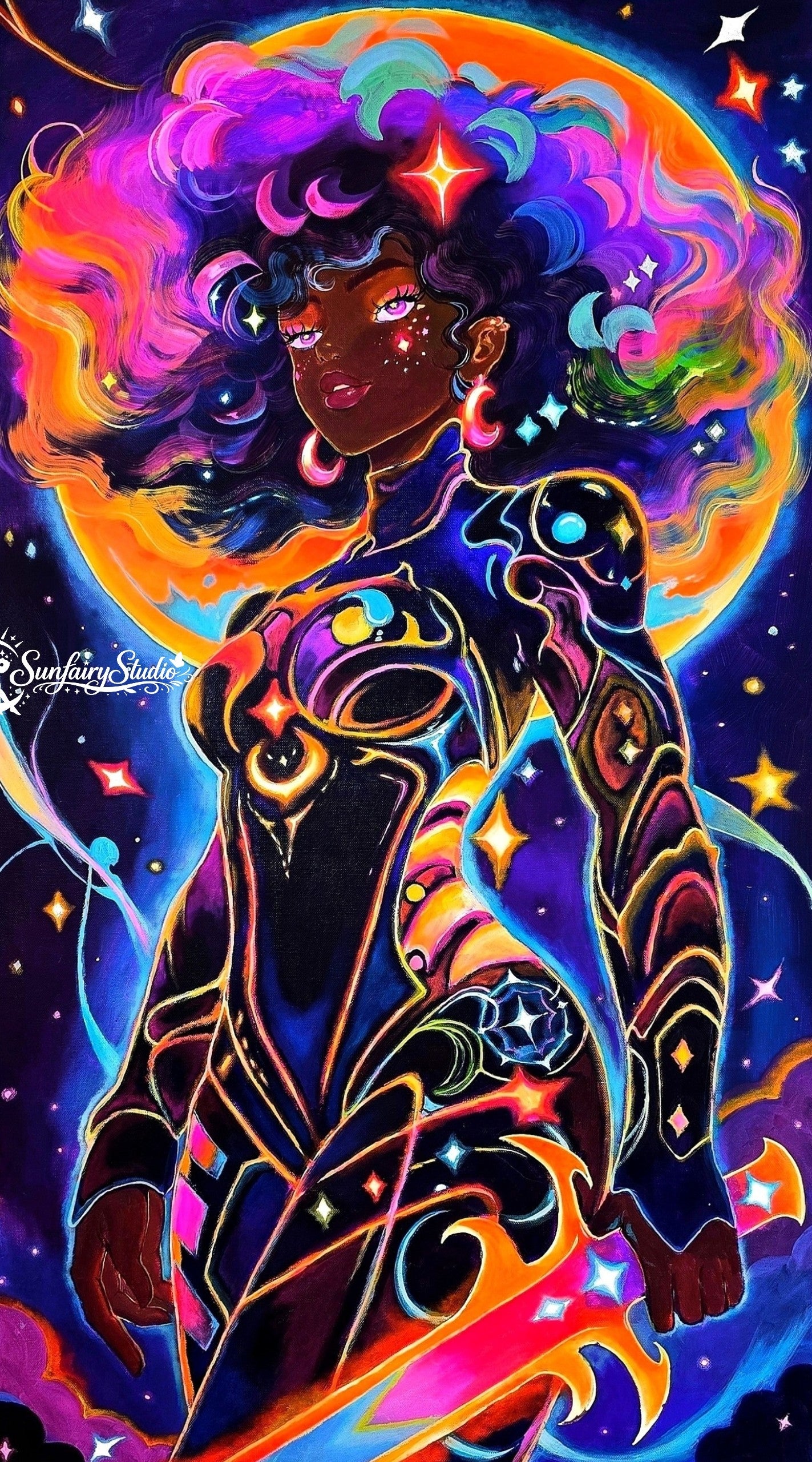 Nebula, Protector of the Celestial Realms [ ORIGINAL PIECE]