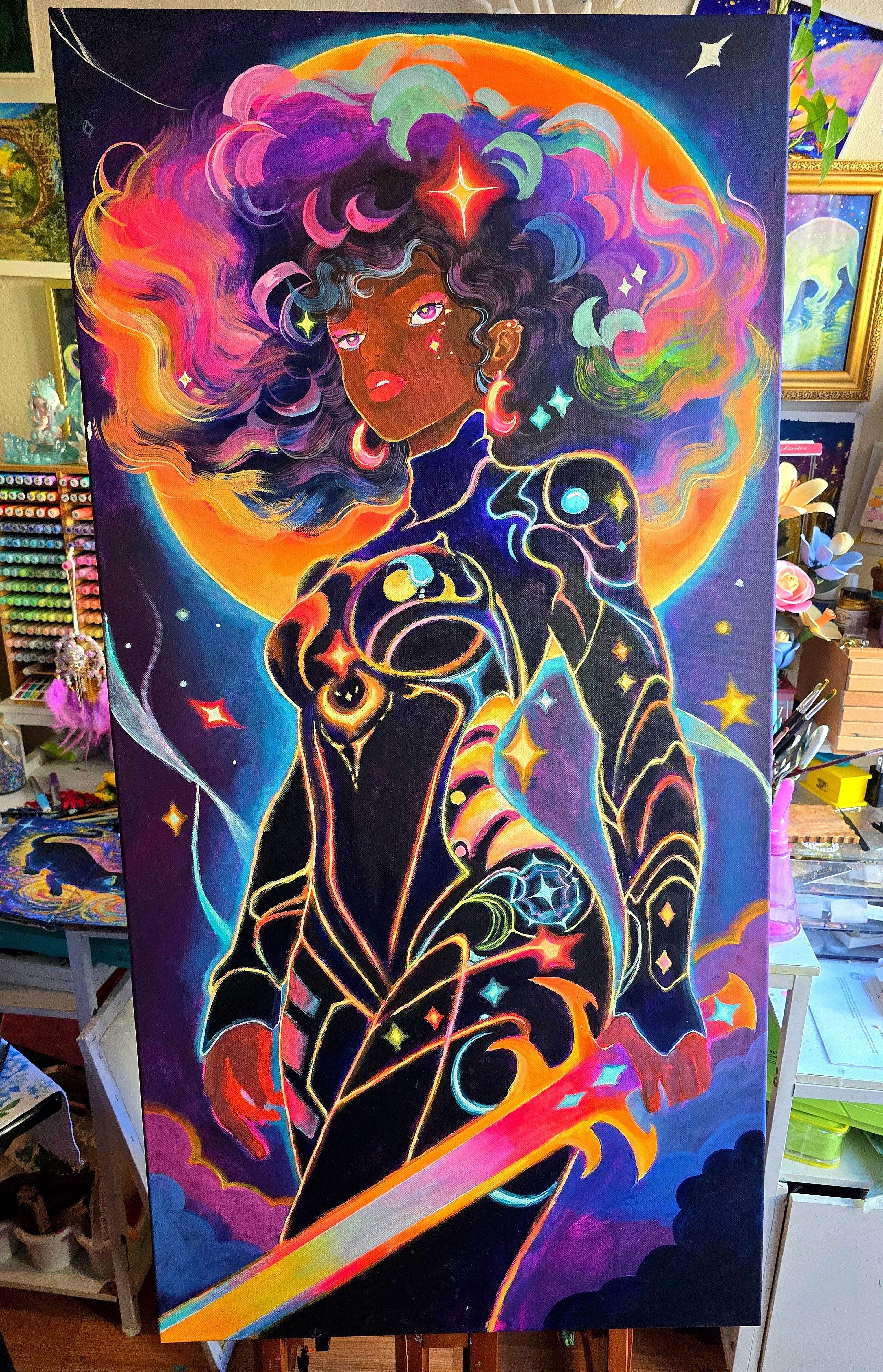Nebula, Protector of the Celestial Realms [ ORIGINAL PIECE]