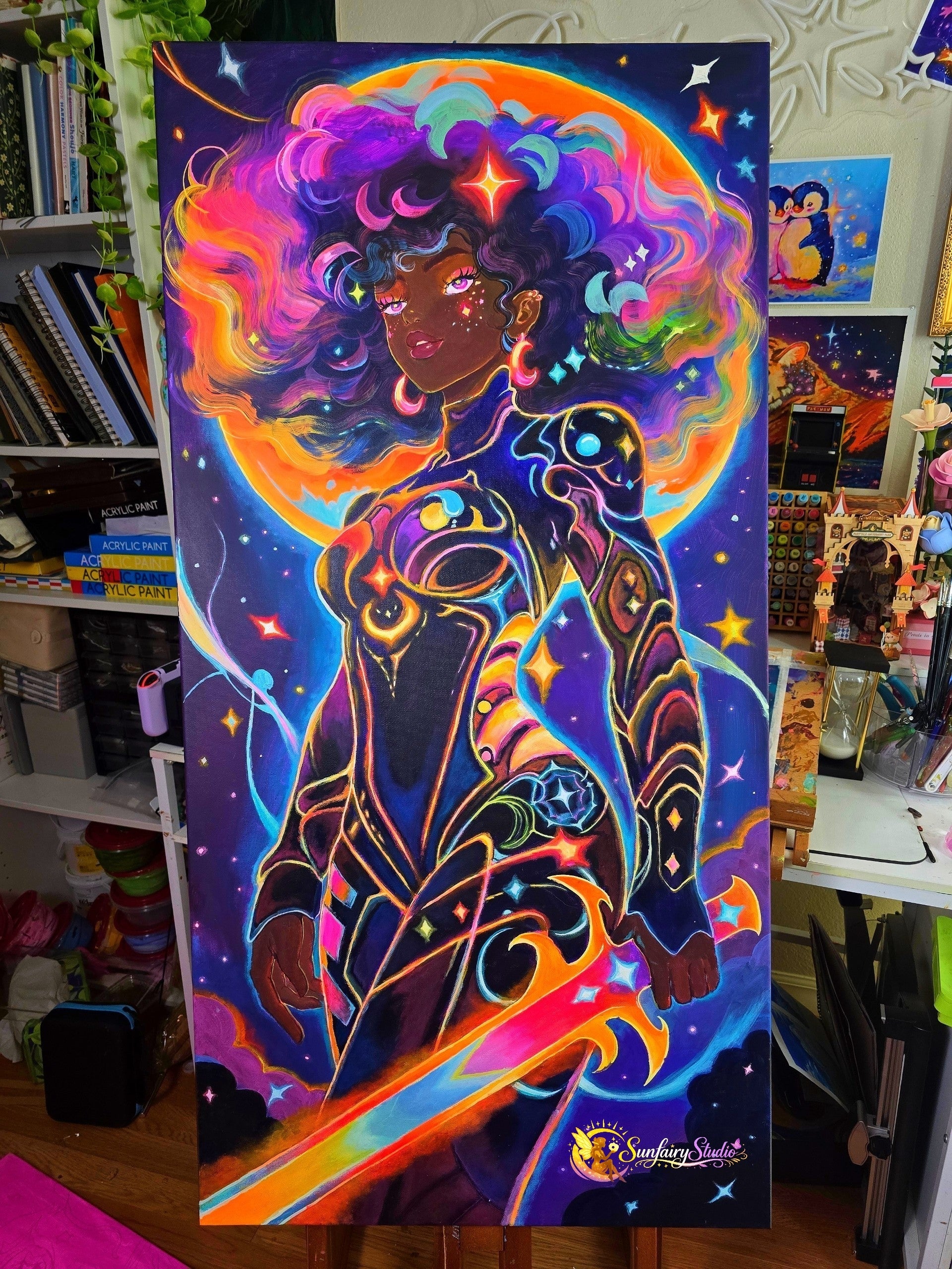 Nebula, Protector of the Celestial Realms [ ORIGINAL PIECE]