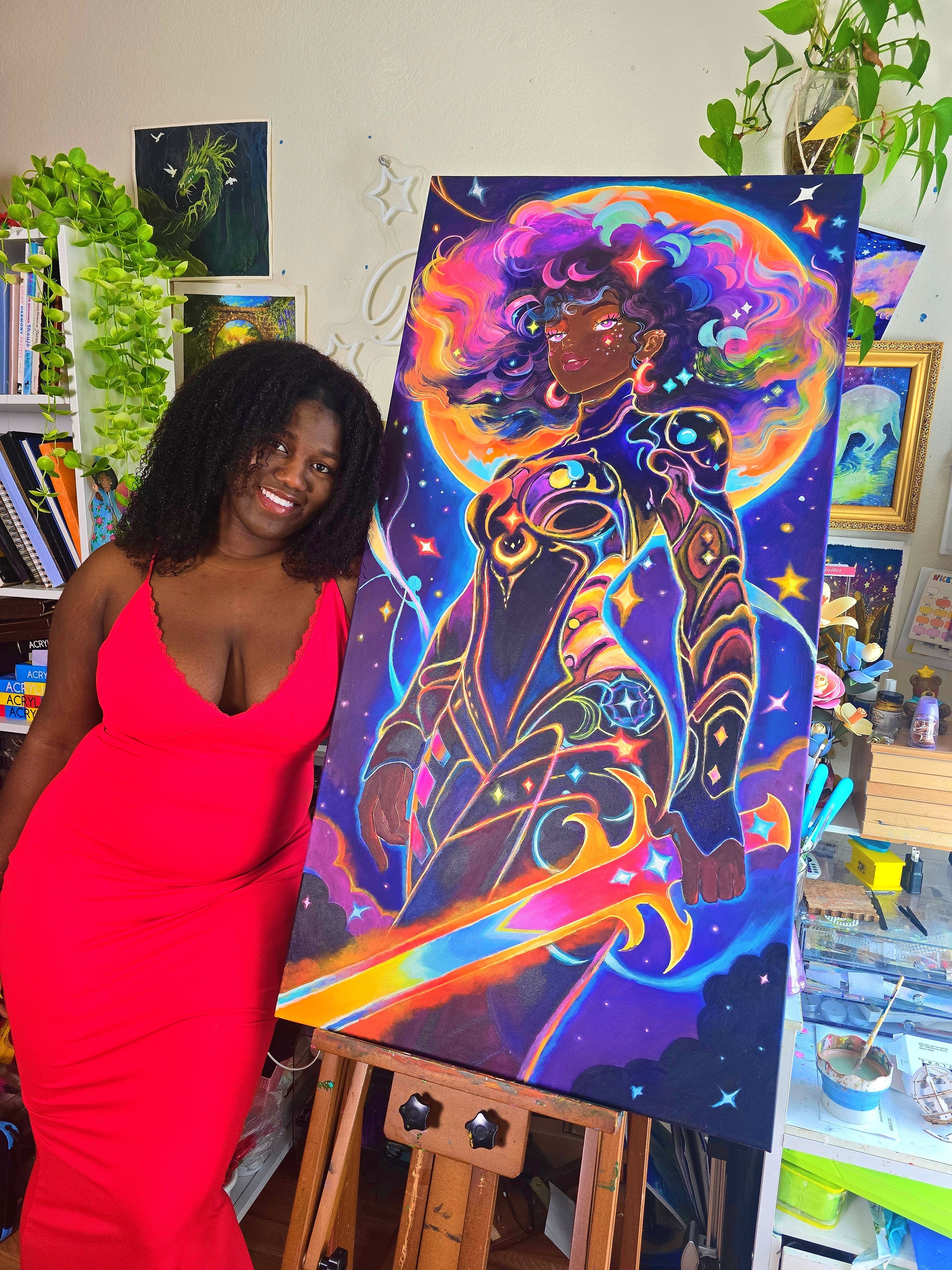 Nebula, Protector of the Celestial Realms [ ORIGINAL PIECE]