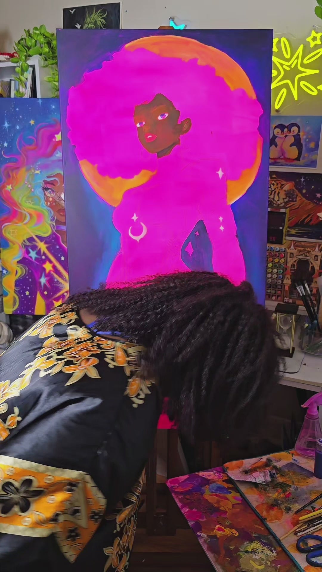 Nebula, Protector of the Celestial Realms [ ORIGINAL PIECE]